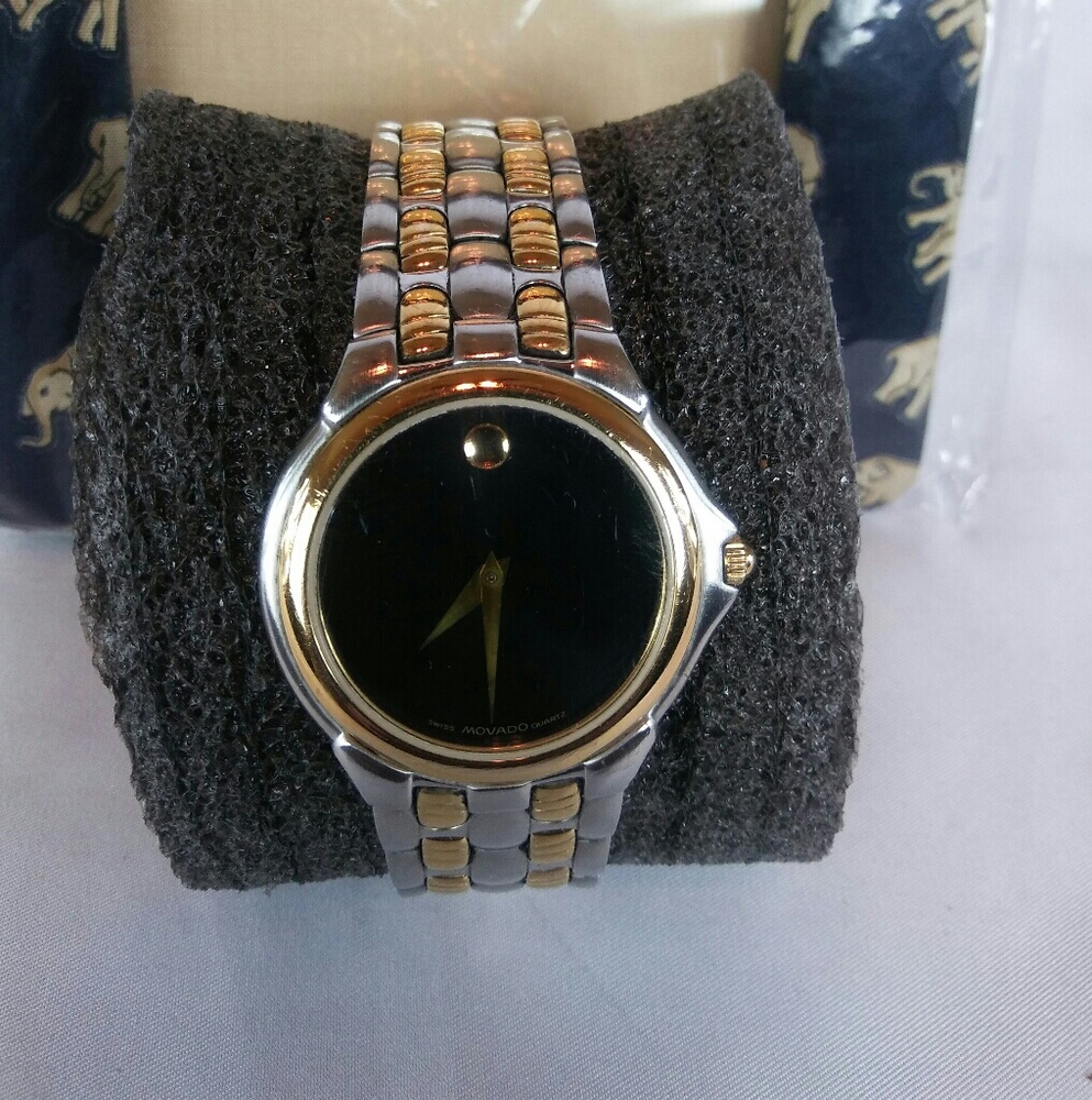 Movado Stainless Steel Water Resistant Watch